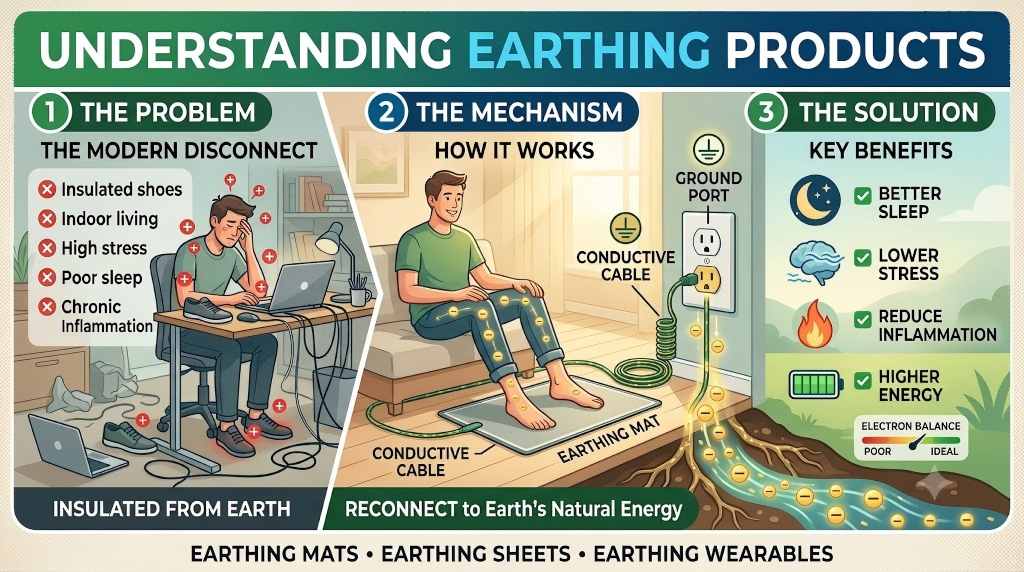 What is an earthing product?
