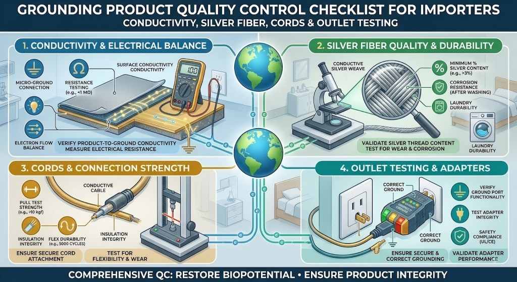 grounding product quality control checklist
