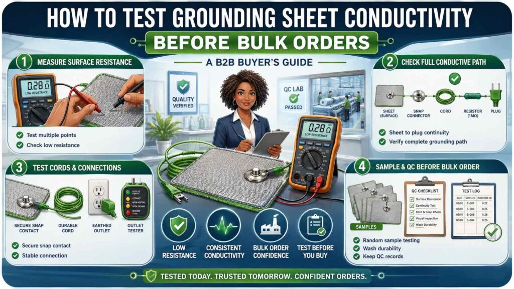 Grounding Sheet Conductivity Test