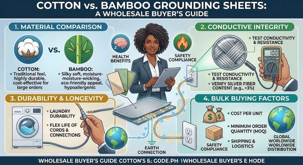 Cotton vs. Bamboo Grounding Sheets