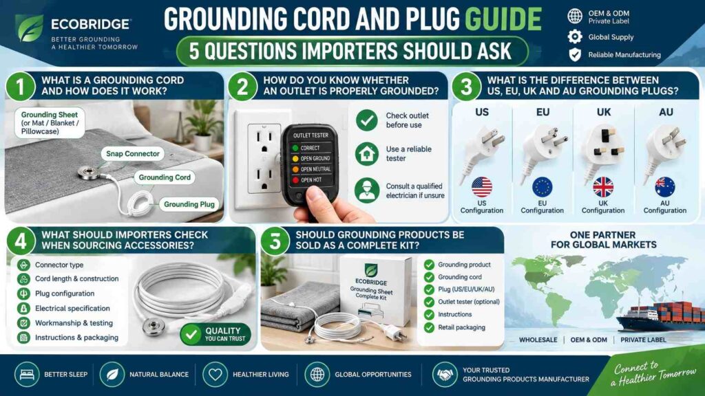 grounding cord and plug